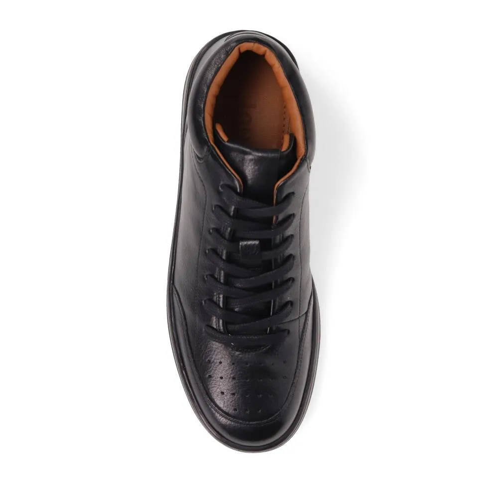 Stafford Leather Lace-Up Trainers - STAFFORD / 325 929 - Black sold by Jones Bootmaker product image thumbnail 5