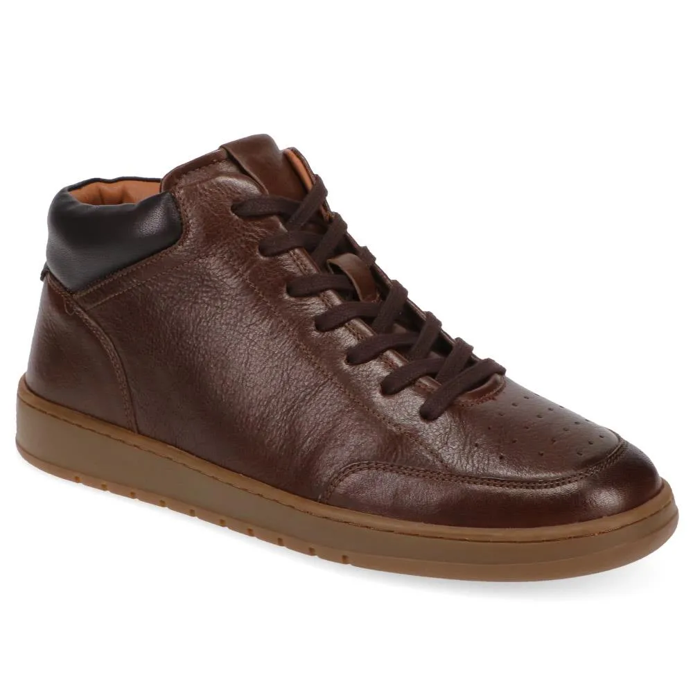 Stafford Leather Lace-Up Trainers - STAFFORD / 325 929 - Dark Brown sold by Jones Bootmaker product image thumbnail 2