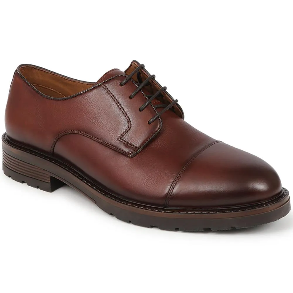 Ledbury Leather Lace-Up Shoes - LEDBURY / 325 923 - Brown sold by Jones Bootmaker product image thumbnail 2