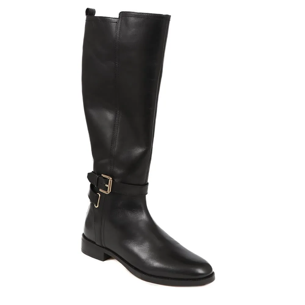 Emaline Leather Long Boots - EMALINE / 325 902 - Black sold by Jones Bootmaker product image thumbnail 2