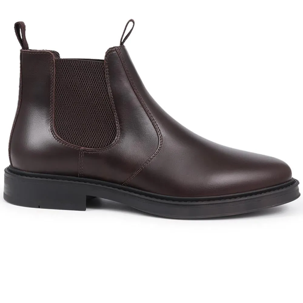 Dulwich Leather Chelsea Boots - DULWICH / 325 900 - Dark Brown sold by Jones Bootmaker