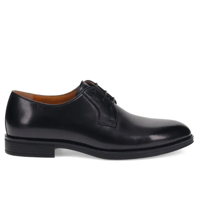 Manchester Wide Leather Lace-ups - MANCHESTERWIDE / 325 897 - Black sold by Jones Bootmaker