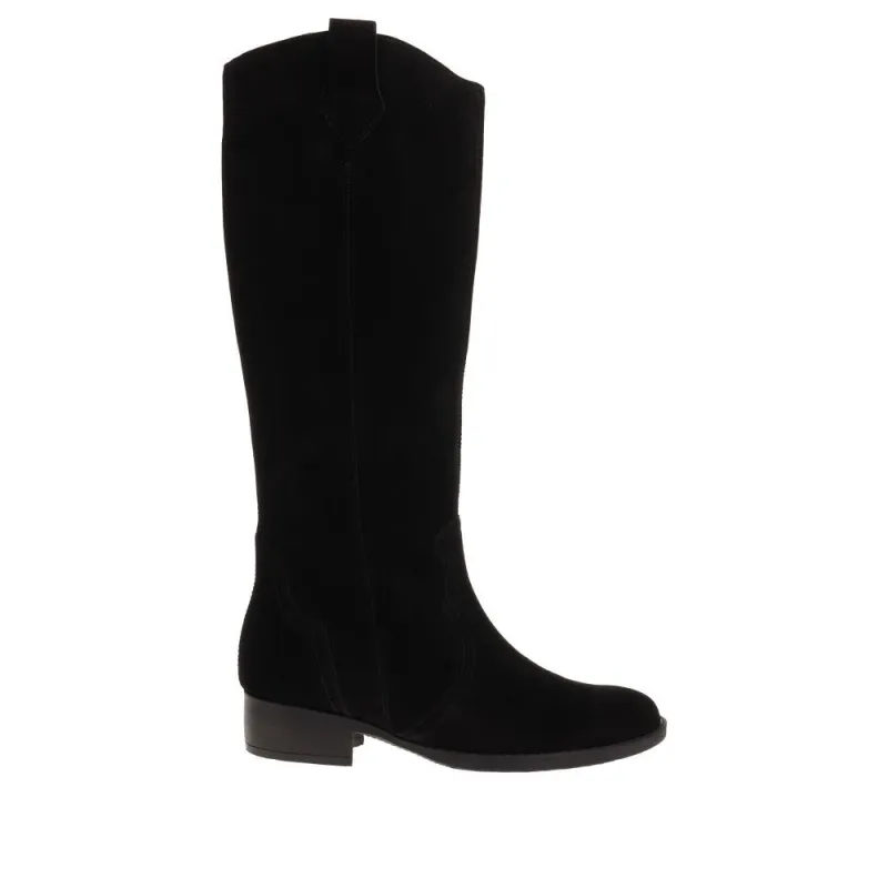 Garden Suede Long Boots - GAB40516 / 325 890 - Black sold by Jones Bootmaker