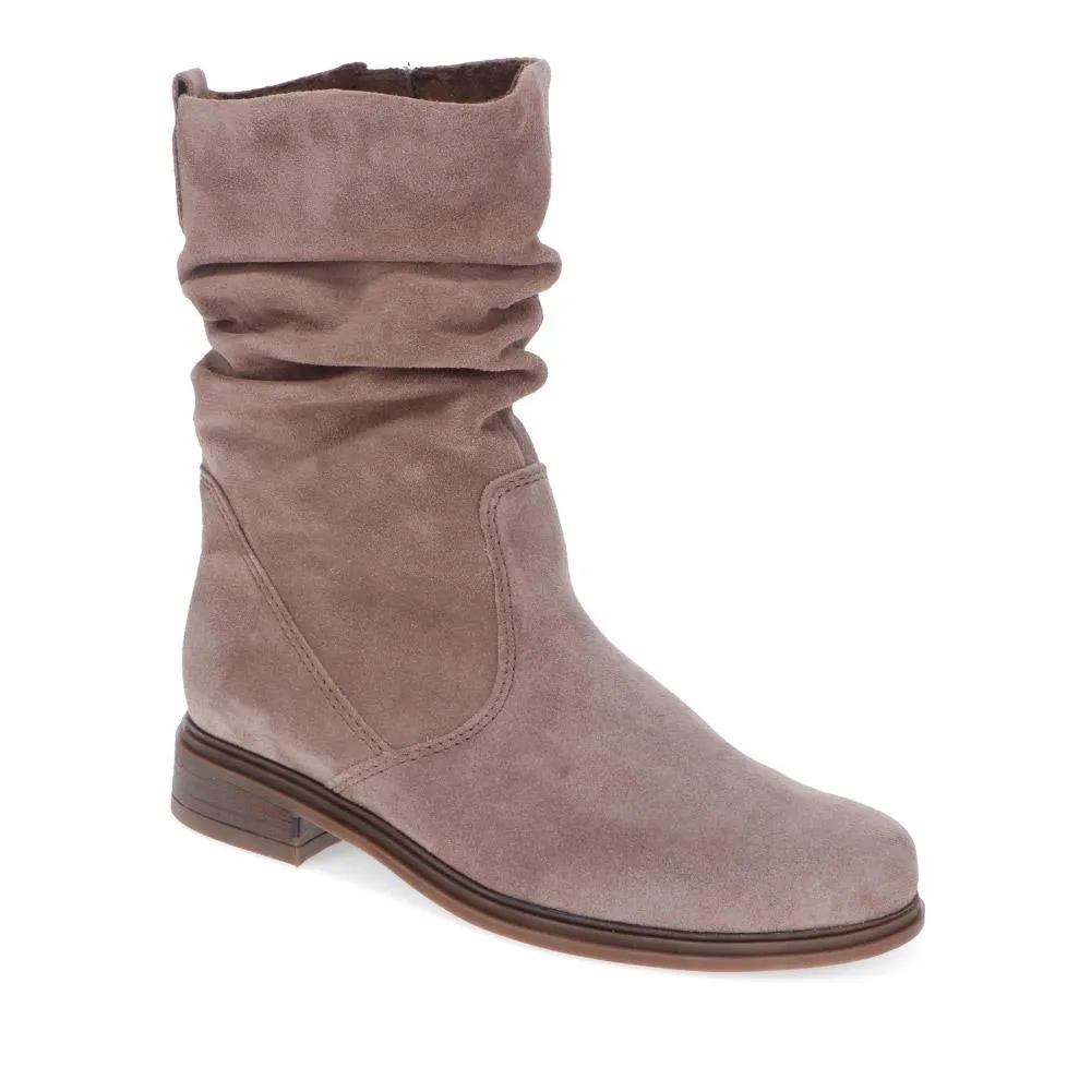 Hodie Leather Slouch Ankle Boots - GAB40507 / 325 881 - Grey Suede sold by Jones Bootmaker product image thumbnail 2