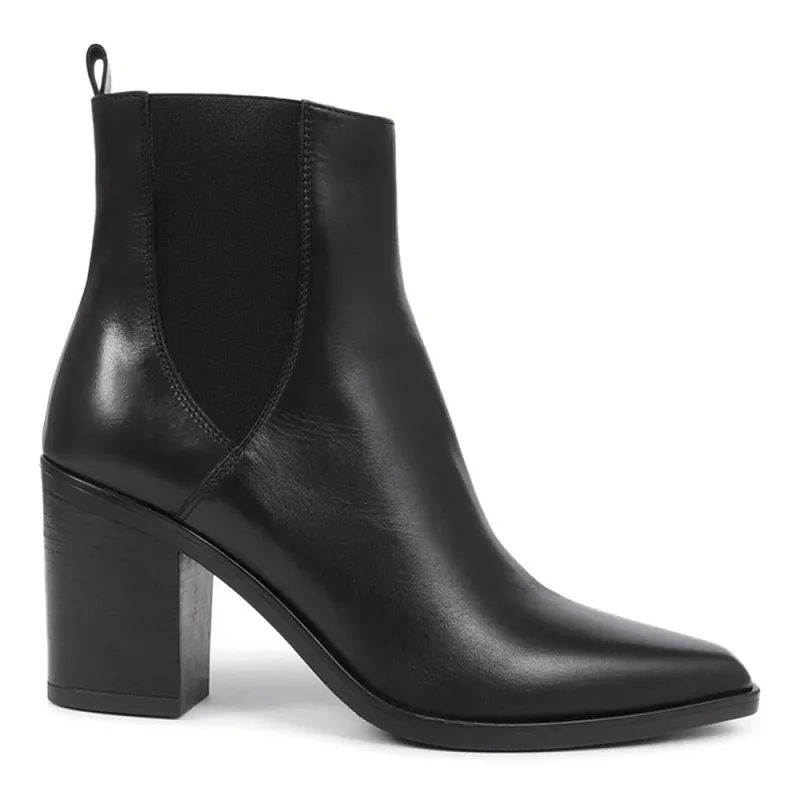 Kalamata Heeled Ankle Boots - KALAMATA / 325 867 - Black sold by Jones Bootmaker
