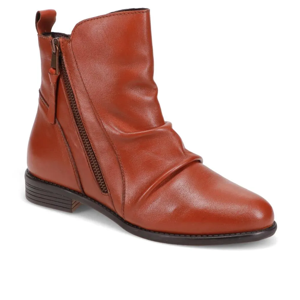 Nectar Leather Ankle Boots - NECTAR / 325 860 - Dark Tan sold by Jones Bootmaker product image thumbnail 2