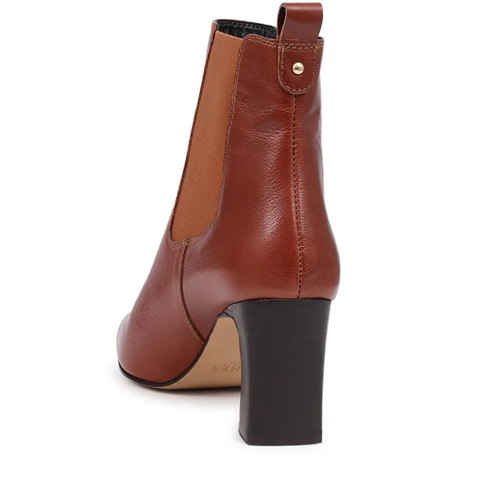 Kalista Heeled Boots - KALISTA / 325 851 - Tan sold by Jones Bootmaker product image thumbnail 3