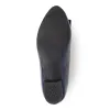 Soleil Wide Leather Ballet Pumps - SOLEILWIDE / 325 773 - Navy Patent sold by Jones Bootmaker