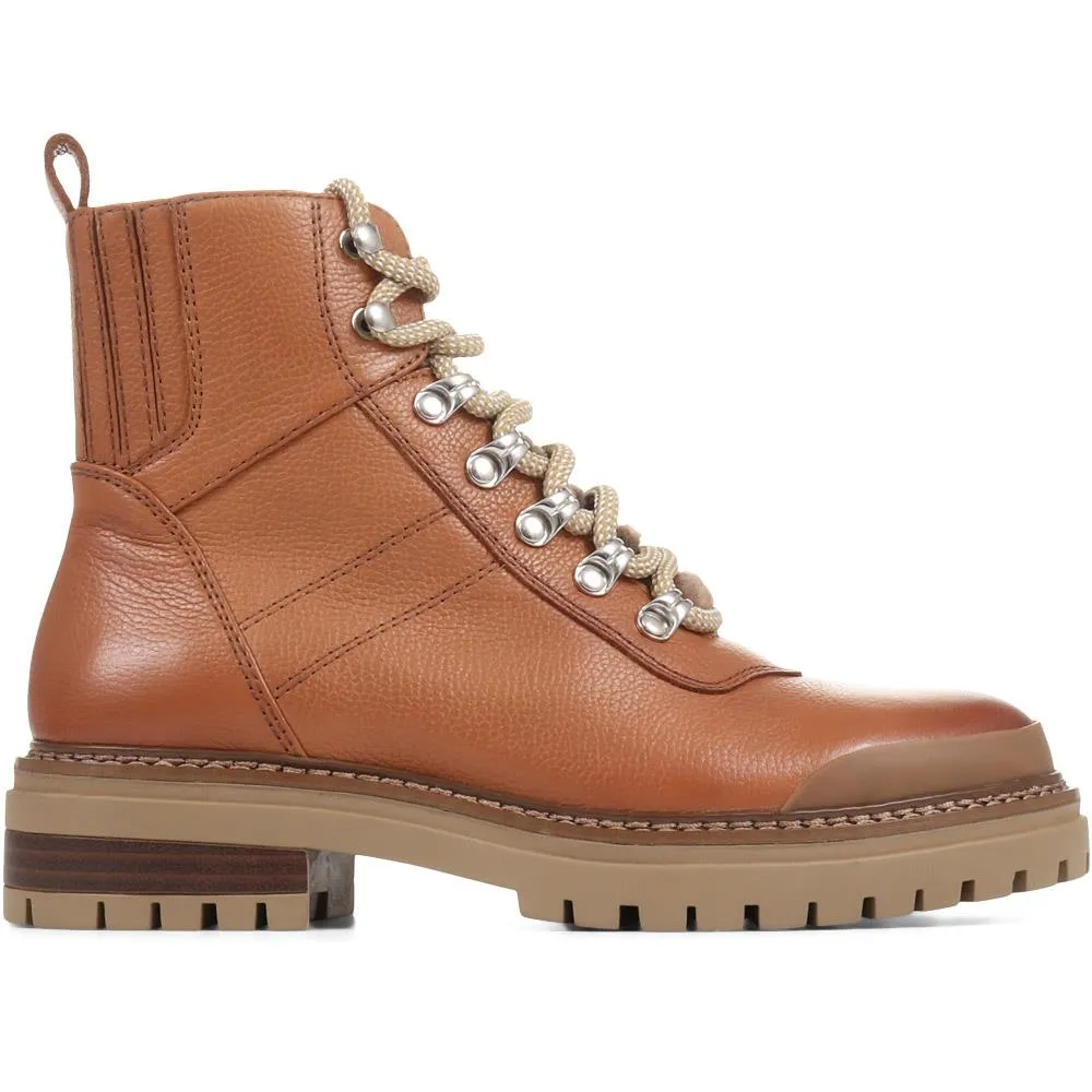 Susanna Leather Hiker Boots - SUSANNA / 322 841 - Tan sold by Jones Bootmaker