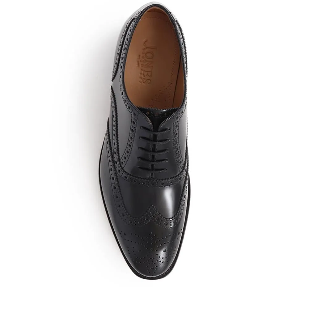 Martyn Leather Oxford Brogues - MARTYN / 325 750 - Black sold by Jones Bootmaker product image thumbnail 5