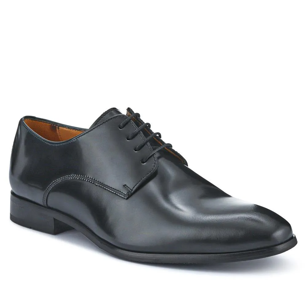 Melvin Leather Oxford Shoes - MELVIN / 325 747 - Black sold by Jones Bootmaker product image thumbnail 3