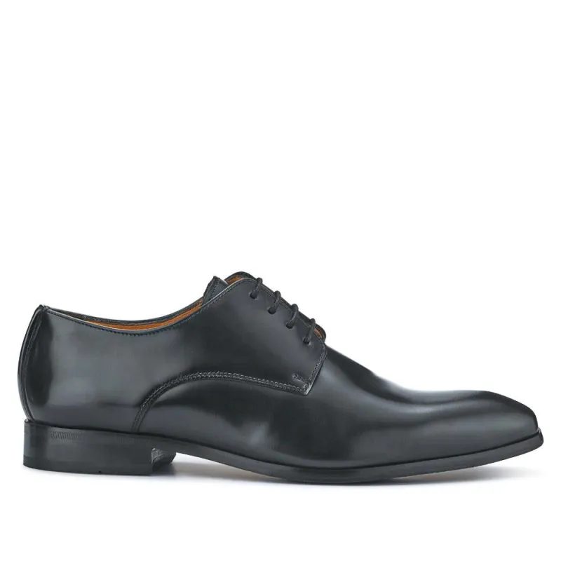 Melvin Leather Oxford Shoes - MELVIN / 325 747 - Black sold by Jones Bootmaker