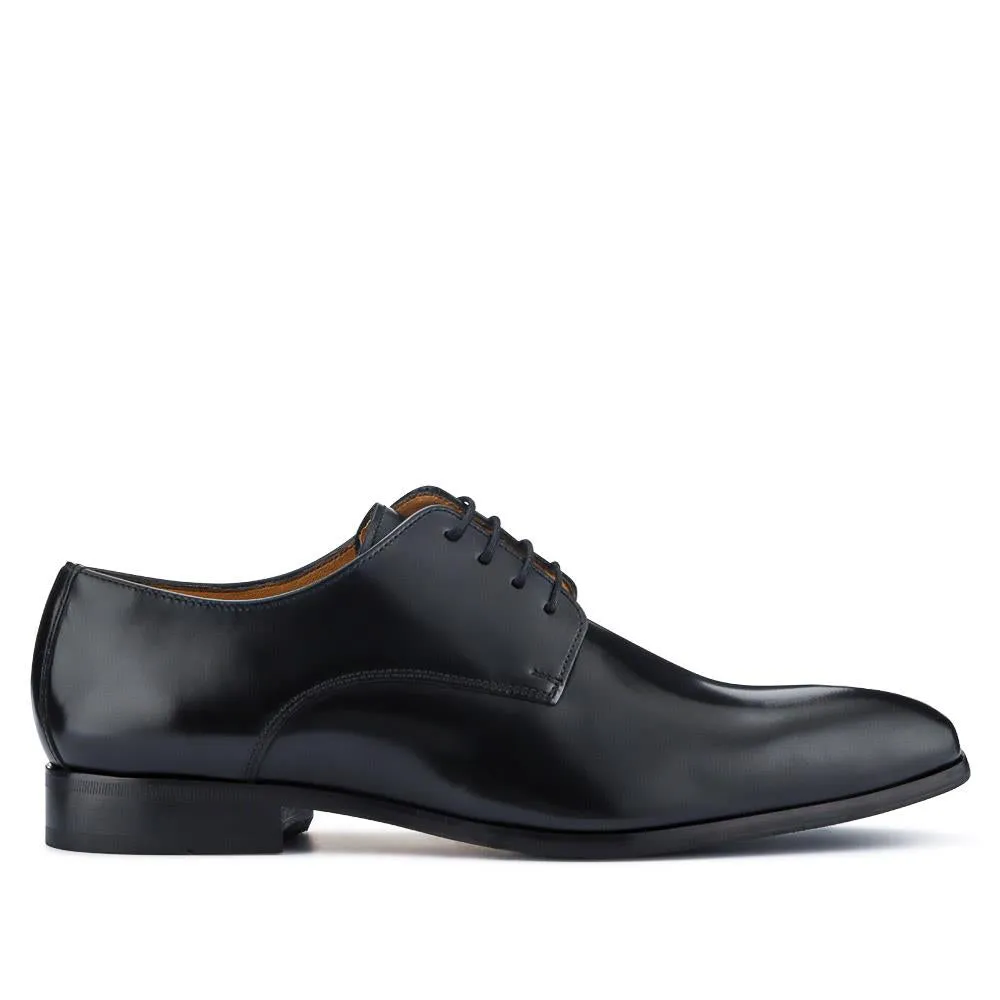 Melvin Leather Oxford Shoes - MELVIN / 325 747 - Black sold by Jones Bootmaker product image thumbnail 4