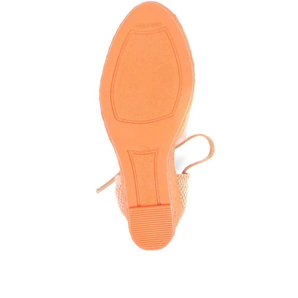 Arabella Wedge Sandals - ARABELLA / 320 169 - Orange sold by Jones Bootmaker product image thumbnail 5