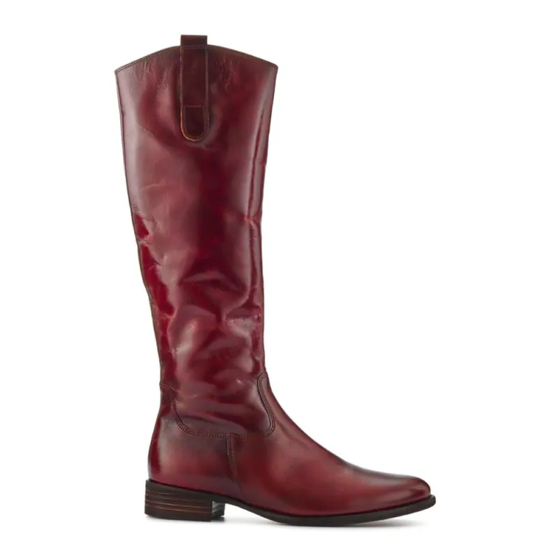Brook Slim Calf Fit Leather Riding Boots - GAB28507 / 313 145 - Cognac sold by Jones Bootmaker