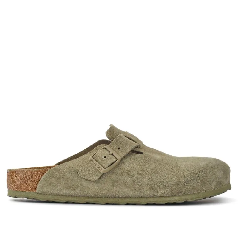 Boston Clogs - BIRK39503 / 325 358 - Khaki sold by Jones Bootmaker