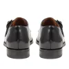Aidan Leather Monk Shoes - AIDAN / 325 309 - Black sold by Jones Bootmaker