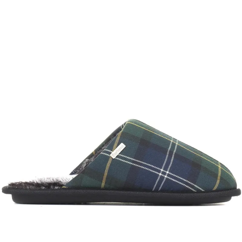 Young Mule Slippers - BARBR32504 / 318 620 - Green Multi sold by Jones Bootmaker