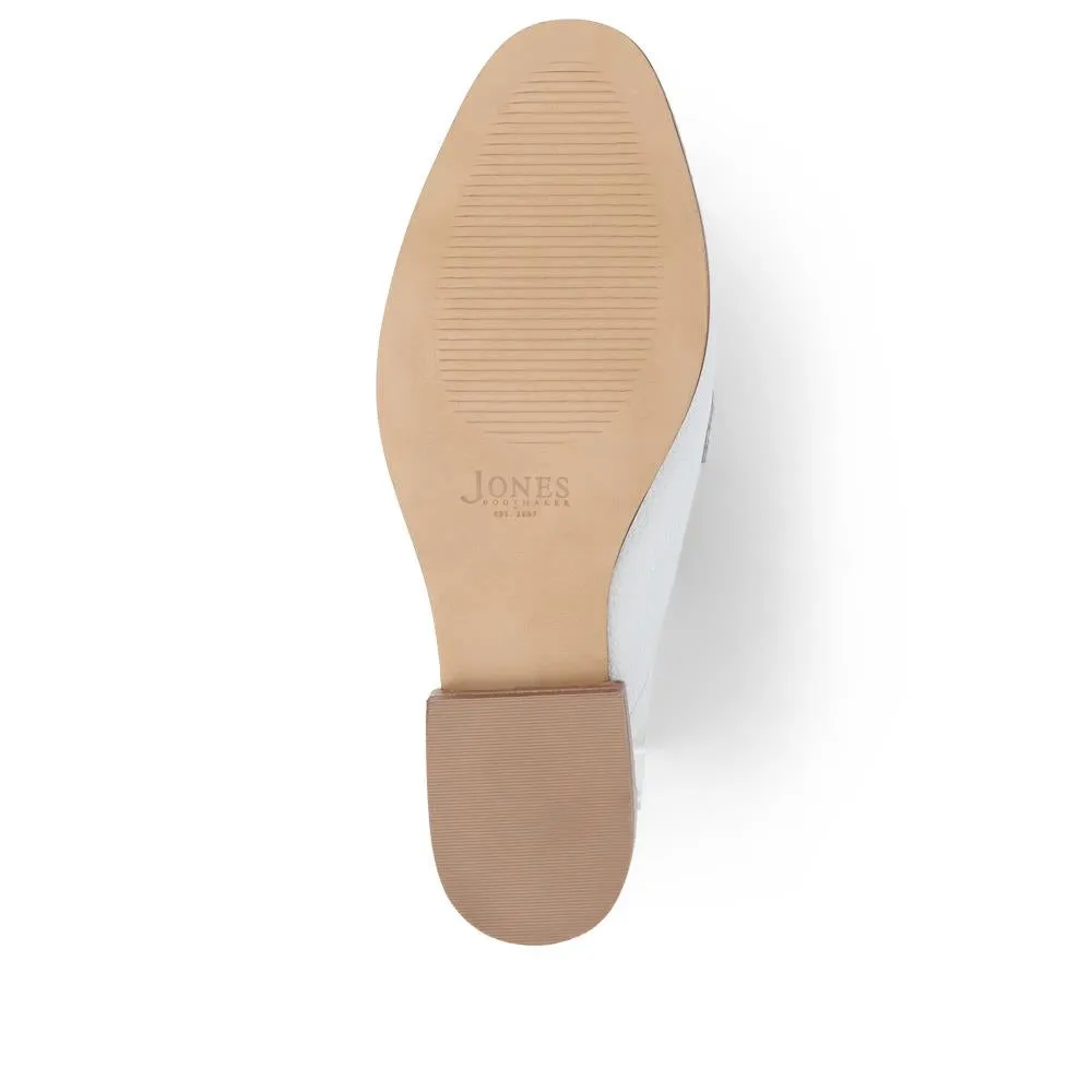 Jola Leather Mules - JOLA / 325 258 - White sold by Jones Bootmaker product image thumbnail 4