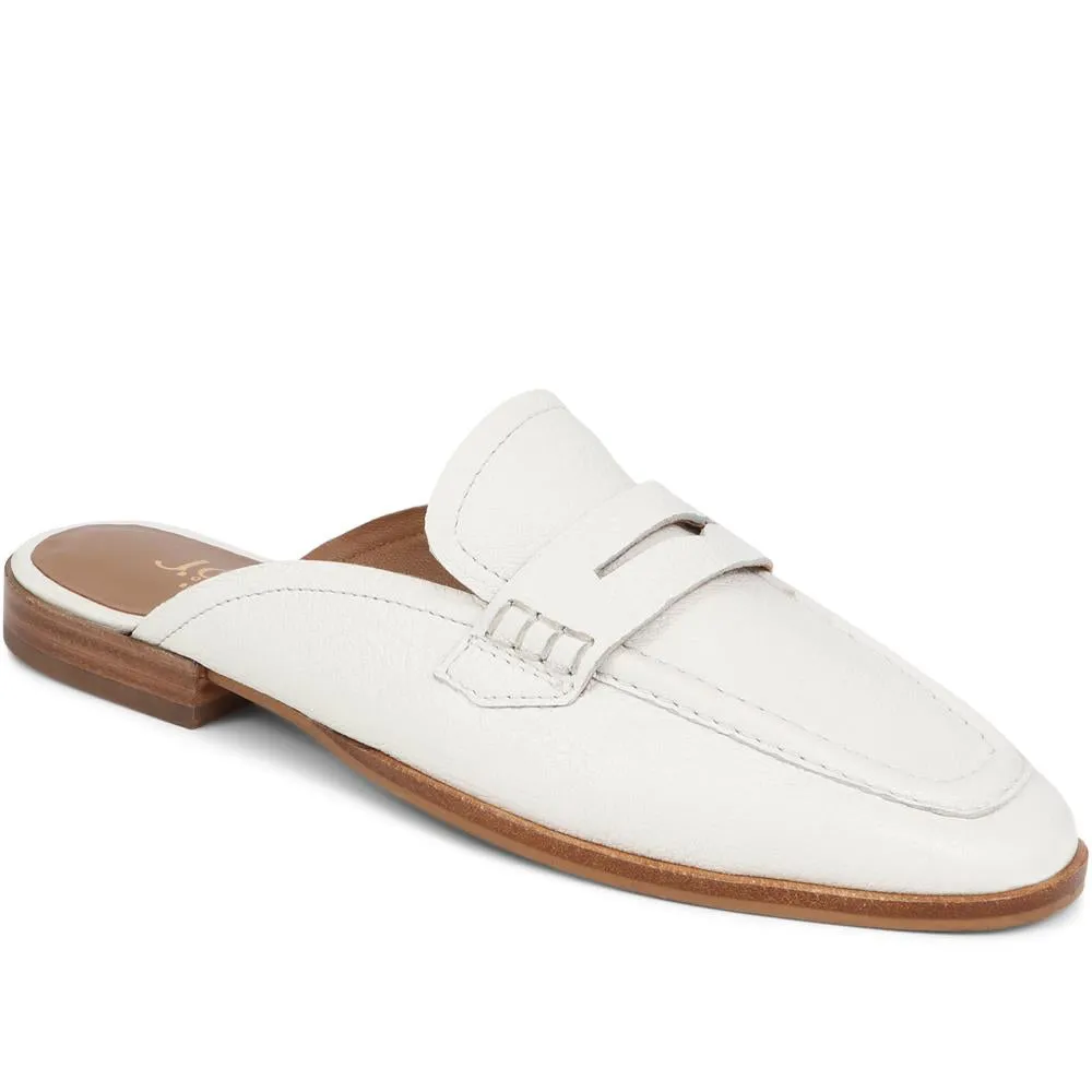 Jola Leather Mules - JOLA / 325 258 - White sold by Jones Bootmaker product image thumbnail 2