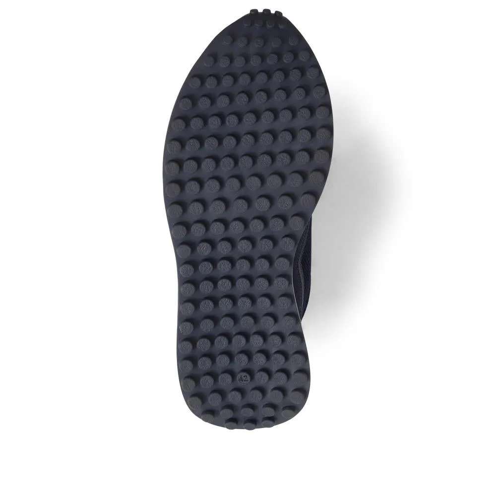 Stansted Lace-Up Trainers - STANSTED / 325 131 - Navy sold by Jones Bootmaker product image thumbnail 4