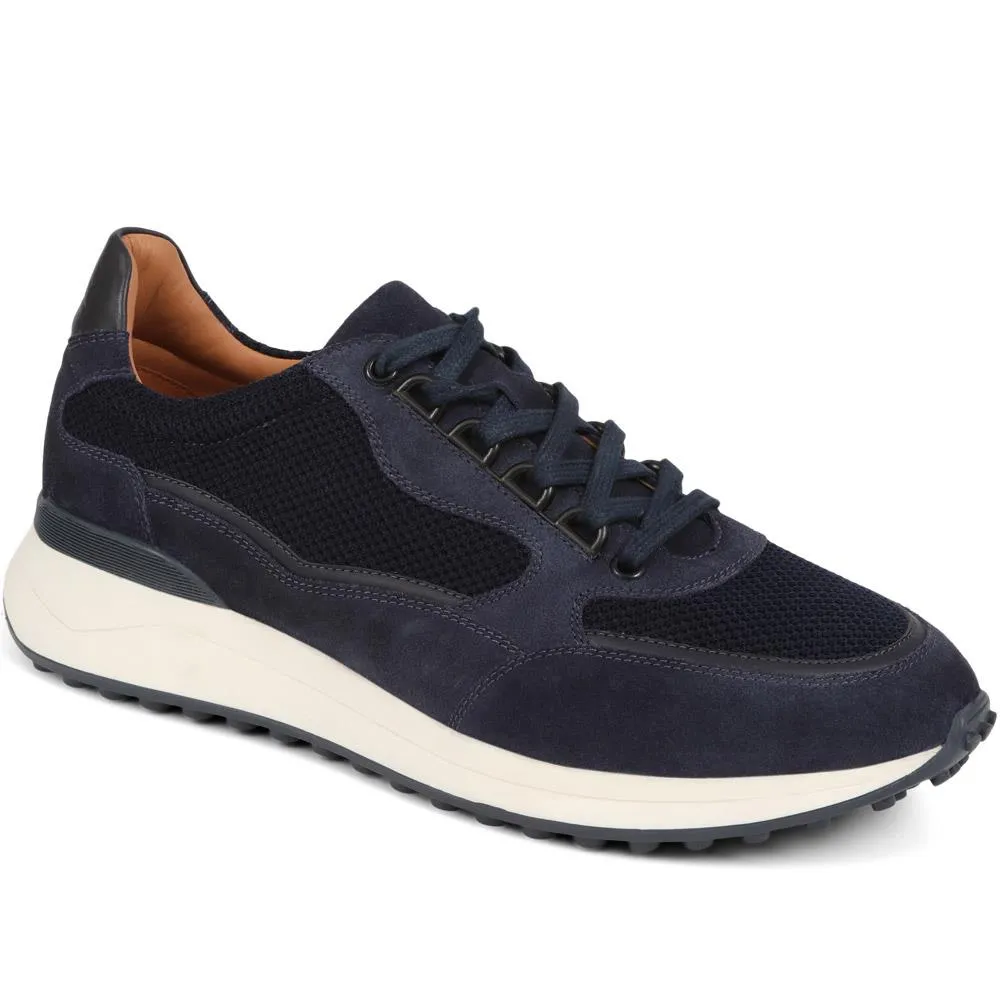 Stansted Lace-Up Trainers - STANSTED / 325 131 - Navy sold by Jones Bootmaker product image thumbnail 2