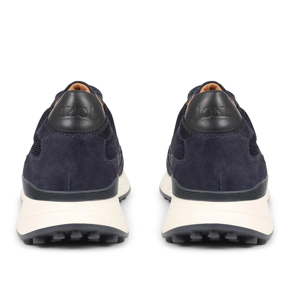 Stansted Lace-Up Trainers - STANSTED / 325 131 - Navy sold by Jones Bootmaker product image thumbnail 3