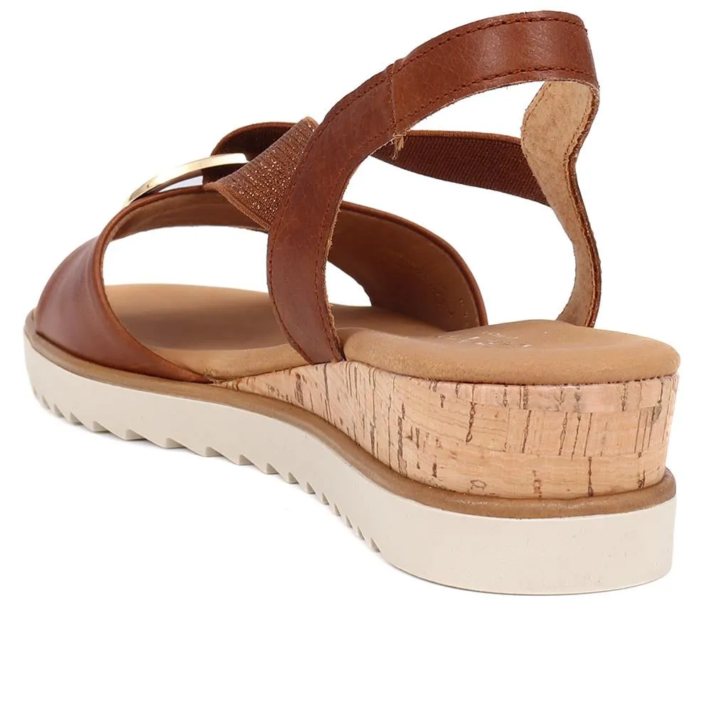 Reese Chunky Leather Sandals - GAB39509 / 325 075 - Tan sold by Jones Bootmaker product image thumbnail 3