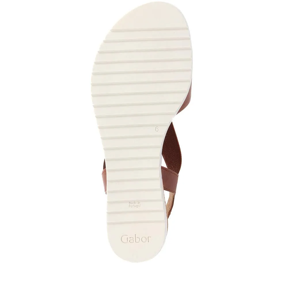 Reese Chunky Leather Sandals - GAB39509 / 325 075 - Tan sold by Jones Bootmaker product image thumbnail 4