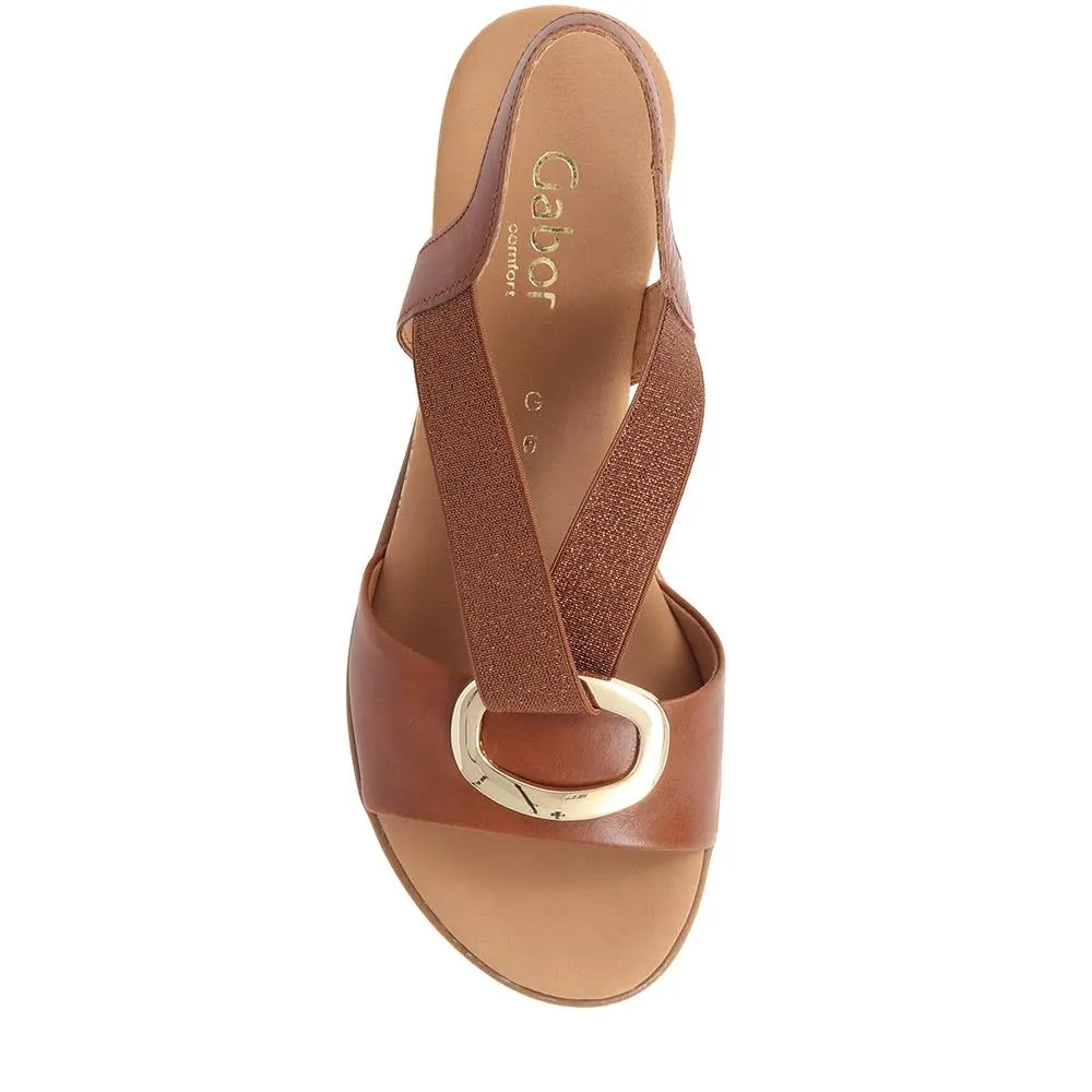 Reese Chunky Leather Sandals - GAB39509 / 325 075 - Tan sold by Jones Bootmaker product image thumbnail 5