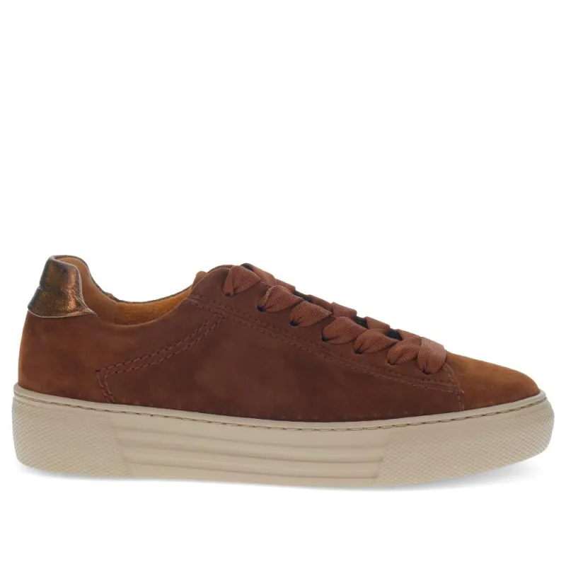 Camrose Leather Chunky Trainers - GAB39514 / 325 071 - Tan sold by Jones Bootmaker