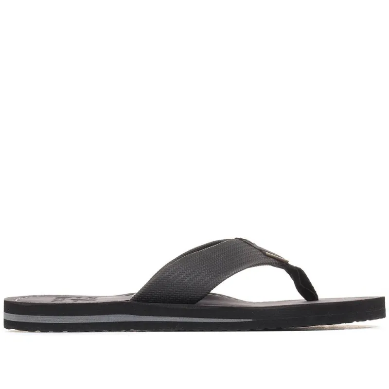 Toeman Toe Post Sandals - BARBR29518 / 314 267 - Black sold by Jones Bootmaker