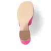 Gracey Heeled Mule Sandals  - GRACEY / 325 039 - Pink sold by Jones Bootmaker