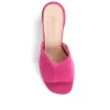 Gracey Heeled Mule Sandals  - GRACEY / 325 039 - Pink sold by Jones Bootmaker