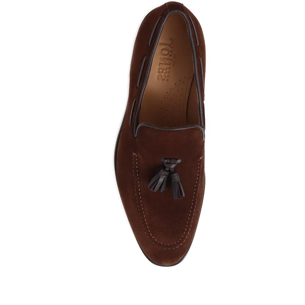Devon2 Leather Loafers - DEVON2 / 324 972 - Brown Suede sold by Jones Bootmaker product image thumbnail 5
