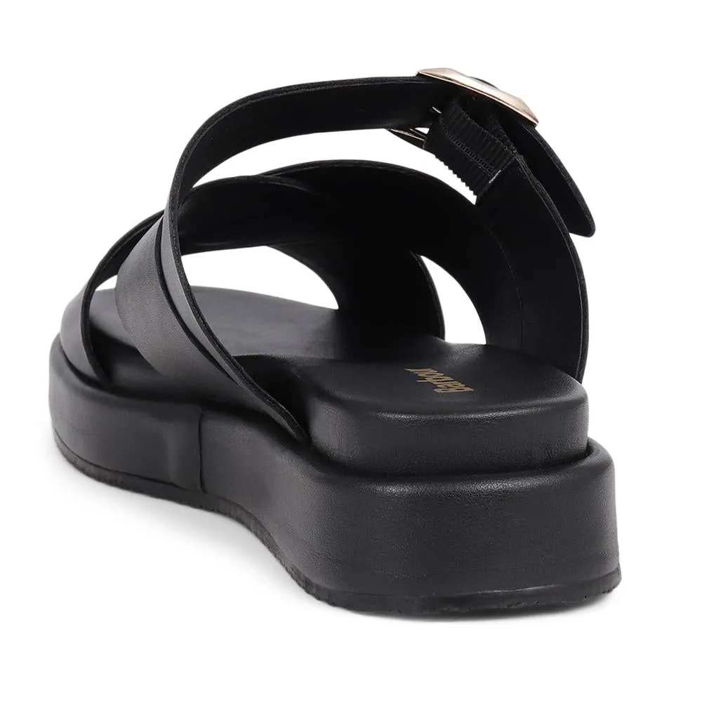 Barbour Annalise Leather Mule Sandals - BARBR39508 / 324 822 - Black sold by Jones Bootmaker product image thumbnail 3