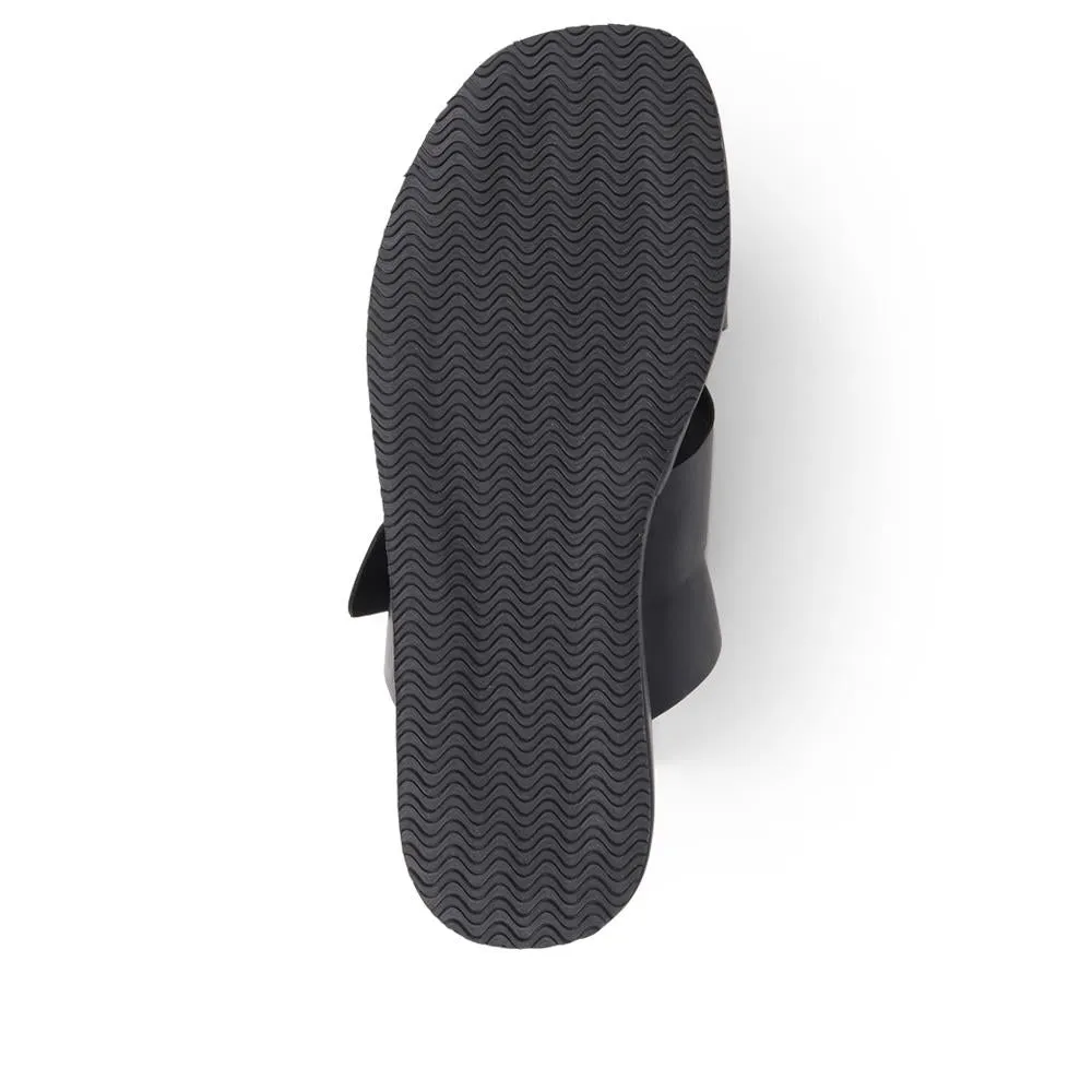 Barbour Annalise Leather Mule Sandals - BARBR39508 / 324 822 - Black sold by Jones Bootmaker product image thumbnail 4