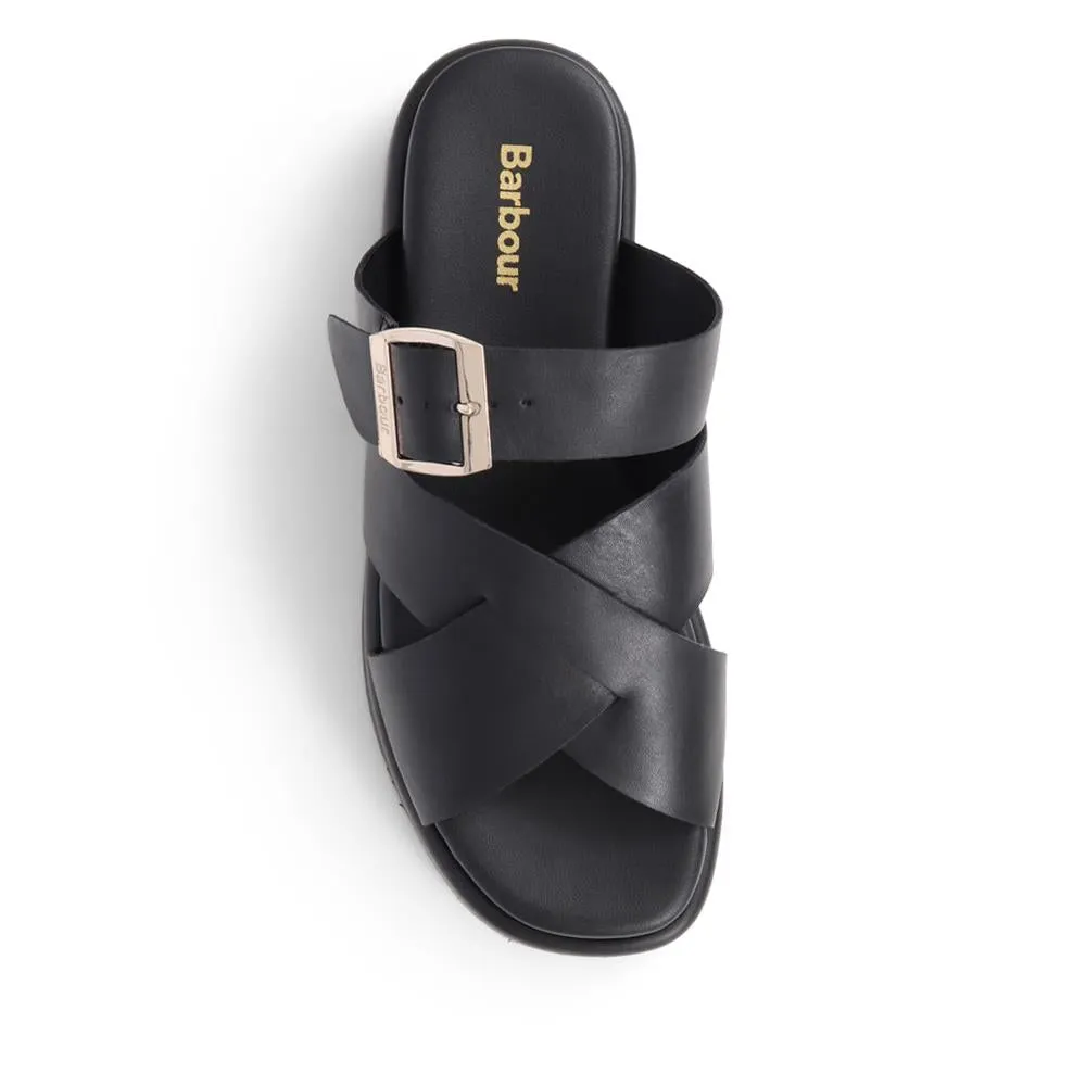 Barbour Annalise Leather Mule Sandals - BARBR39508 / 324 822 - Black sold by Jones Bootmaker product image thumbnail 5