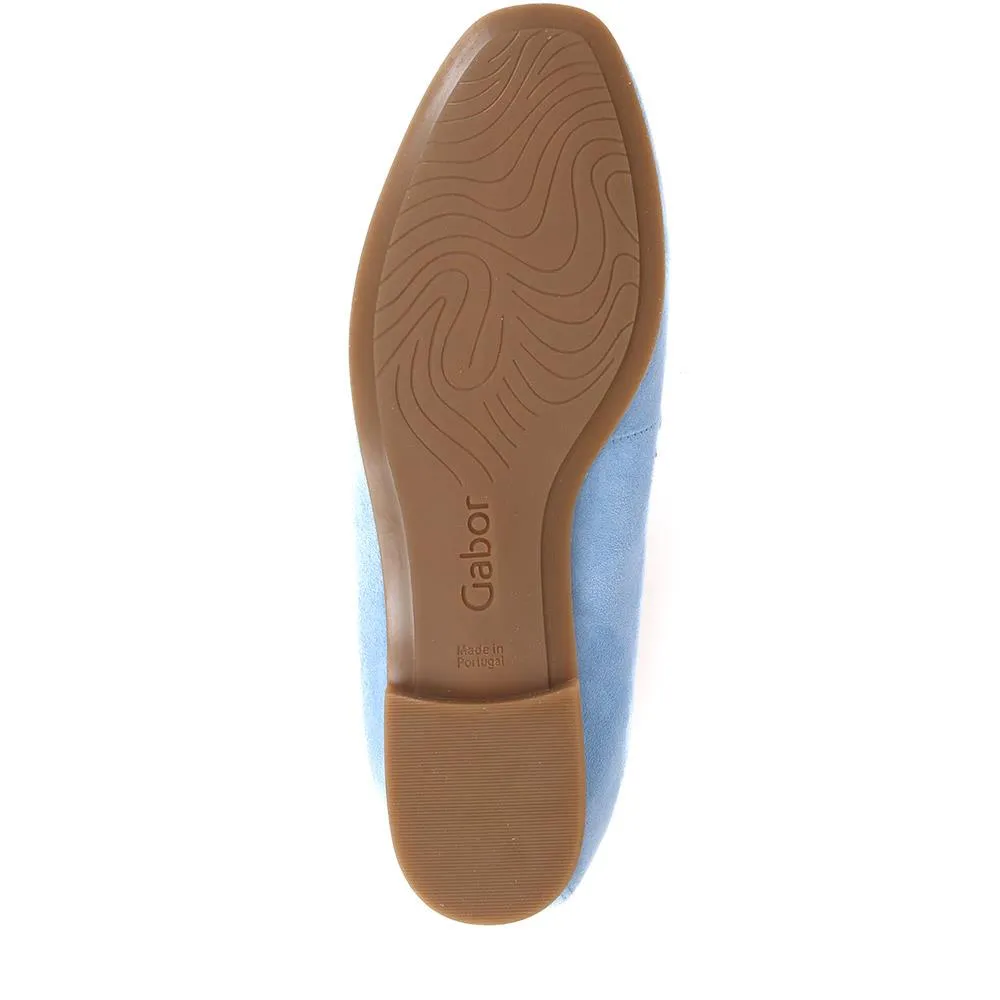 Jangle Gabor Suede Buckle Loafers - GAB37500 / 323 288 - Powder Blue sold by Jones Bootmaker product image thumbnail 4