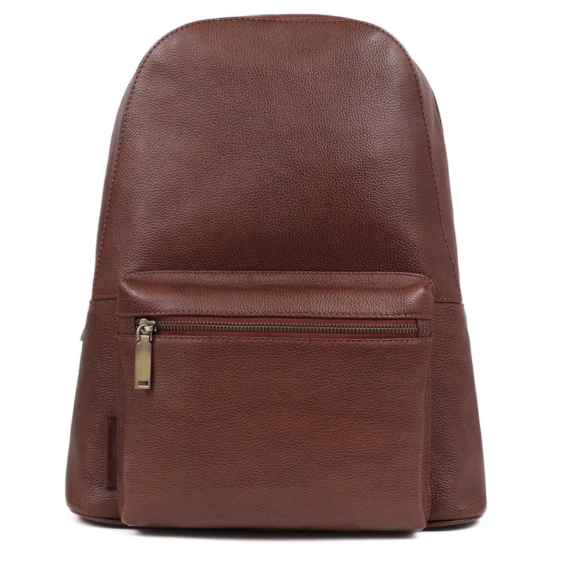 Vally Leather Backpack - VALLY / 324 787 - Tan Grain sold by Jones Bootmaker