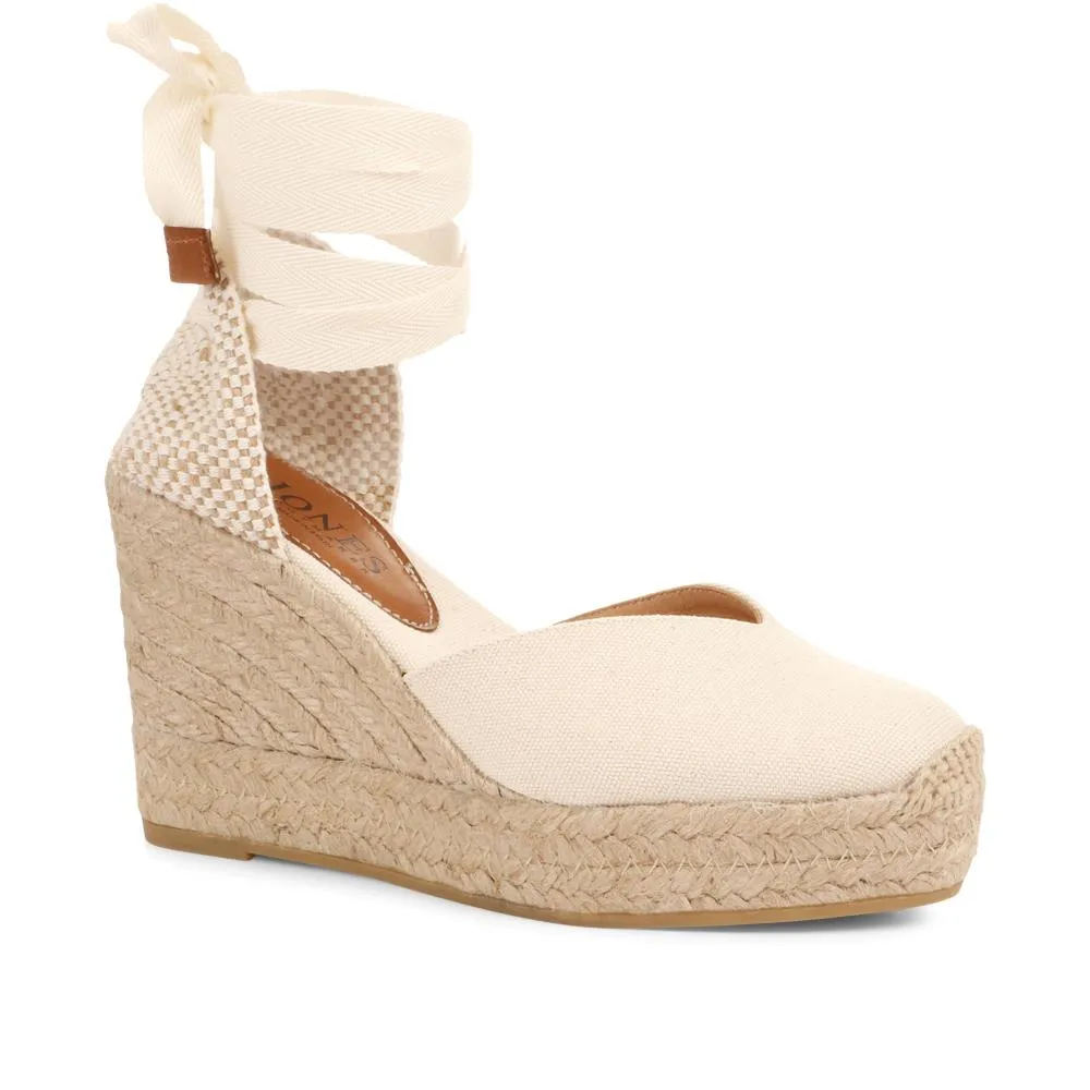 Alyssa Wedge Espadrille Sandals - ALYSSA / 320 328 - Beige sold by Jones Bootmaker product image thumbnail 2