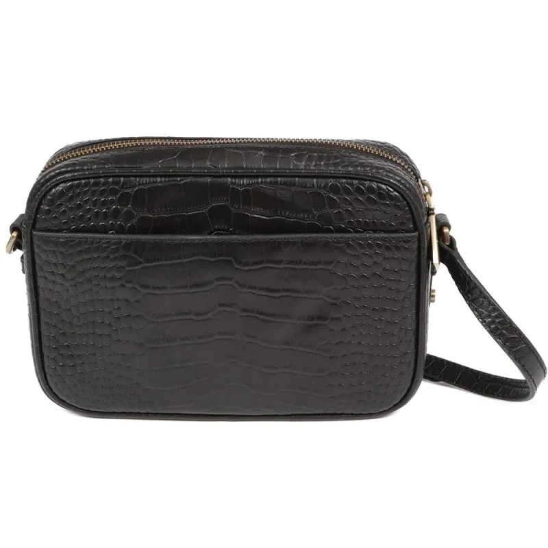 Wonder Leather Clutch Bag - WONDER / 324 556 - Black sold by Jones Bootmaker