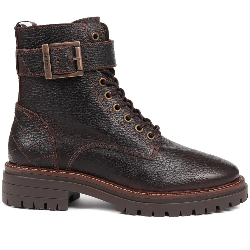 Heidi Biker Boots - BARBR38513 / 324 452 - Brown sold by Jones Bootmaker