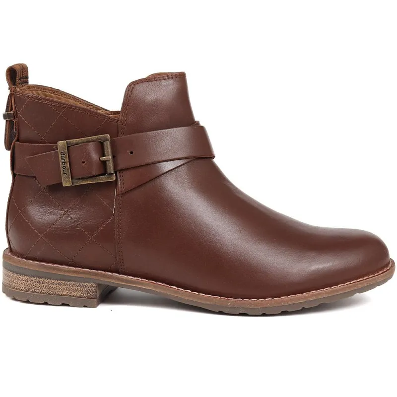 Darlene Buckled Ankle Boots - BARBR38511 / 324 451 - Brown sold by Jones Bootmaker