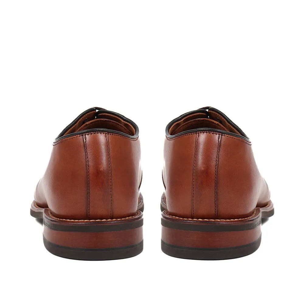 Leather Lace-Up Smart Shoes - BRUSSELS2 / 324 405 - British Tan sold by Jones Bootmaker product image thumbnail 3