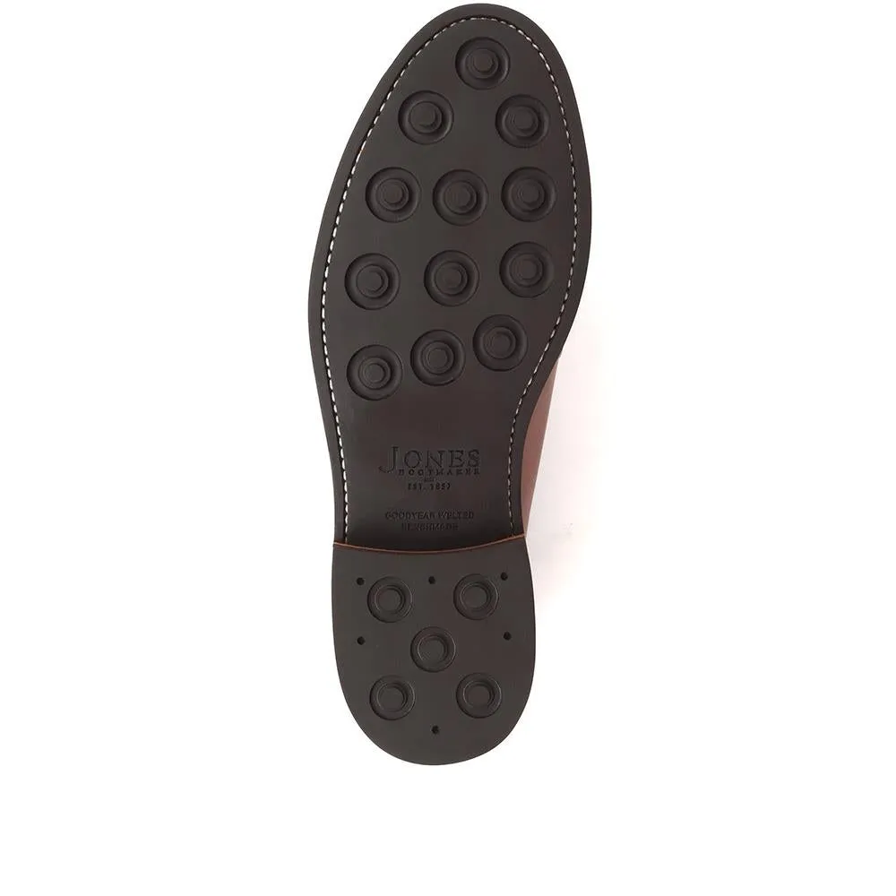 Leather Lace-Up Smart Shoes - BRUSSELS2 / 324 405 - British Tan sold by Jones Bootmaker product image thumbnail 4