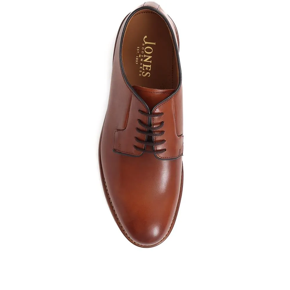 Leather Lace-Up Smart Shoes - BRUSSELS2 / 324 405 - British Tan sold by Jones Bootmaker product image thumbnail 5