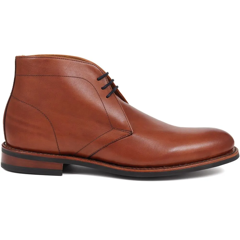 Acton2 Leather Chukka Boots - ACTON2 / 324 402 - British Tan sold by Jones Bootmaker