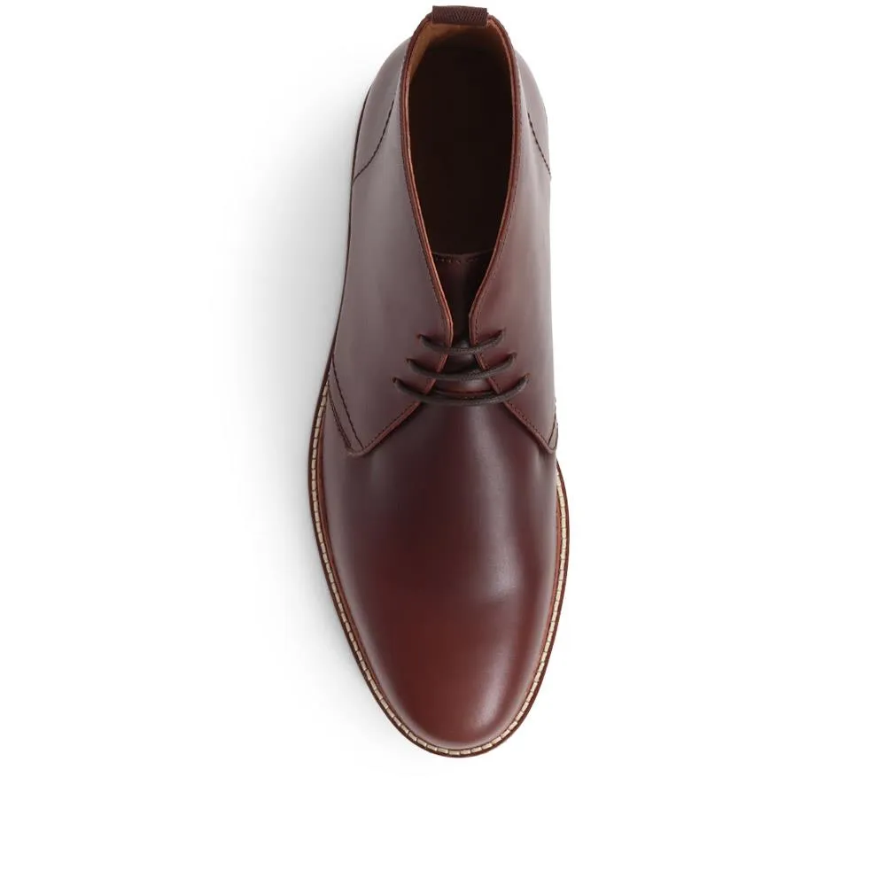 Ezra Leather Chukka Boots - EZRA / 324 393 - Dark Brown sold by Jones Bootmaker product image thumbnail 5