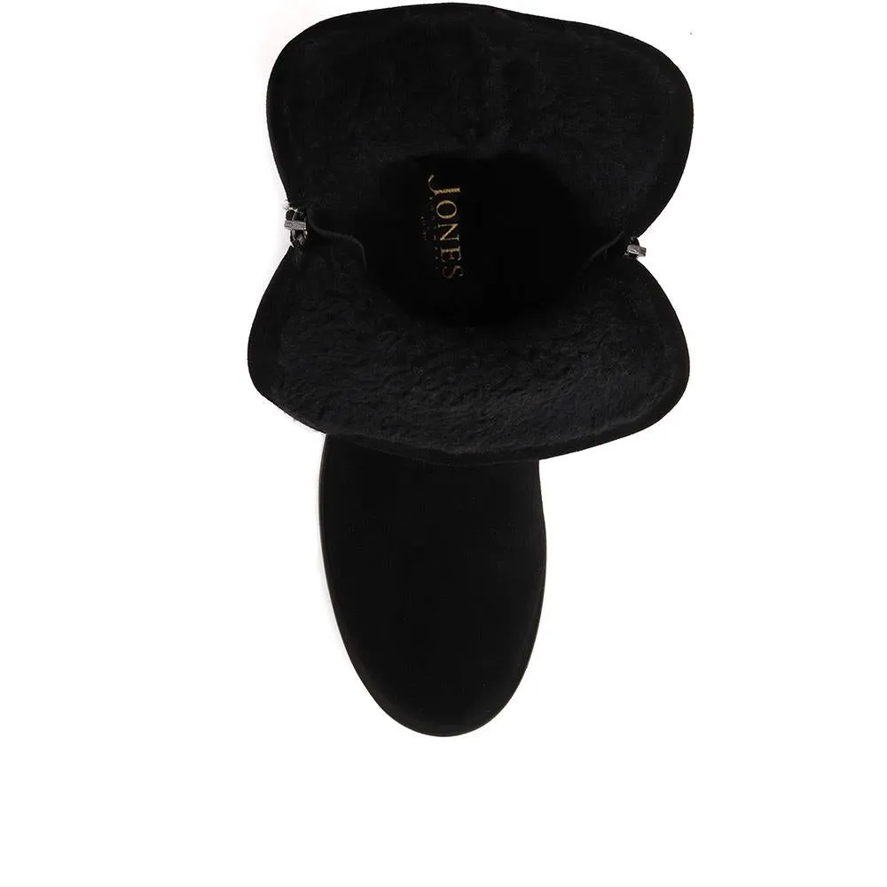 Lora Casual Leather Boots - LORA / 324 368 - Black sold by Jones Bootmaker product image thumbnail 5